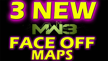 MW3: 3 NEW FACE OFF MAPS "Vortex, U-Turn, Intersection" (Xbox DLC Modern Warfare 3) | Chaos