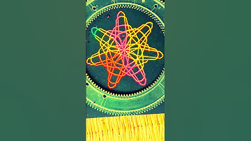 Star fish types spirograph colour design 🥺🥺#shorts #satisfying #asmr #art #spirograph #homework