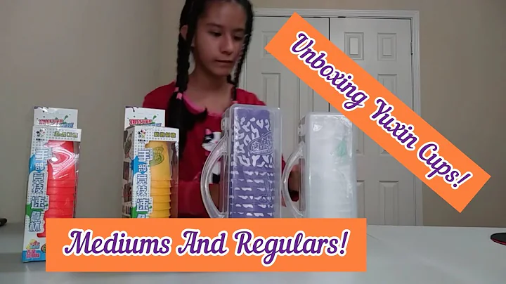 Unboxing 4 Sets Of Yuxin Cups!
