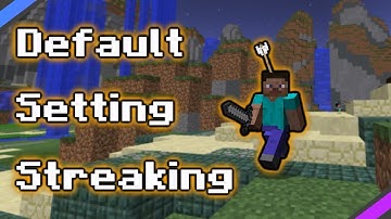 Default Setting Streaking  - Hypixel Pit Streaking **NO LONGER MAKING PIT VIDS**