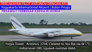 The moment Antonov AN124 plane takes off from YIA Airport! With ATC Conversation