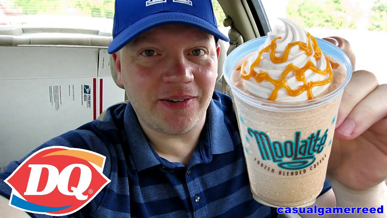 Reed Reviews Dairy Queen Caramel Moolatte Youtube