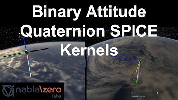 Spacecraft Attitude Quaternion SPICE Kernels | Cosmographia Tutorials 12
