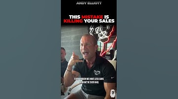 This One Mistake is Killing All Your Sales…STOP Doing This!! 🔥🔥🔥 #shorts #salestraining #sales