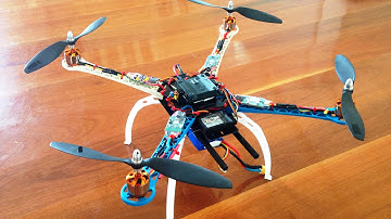 S500 Quadcopter Build upgrading from my SK450.  A brief frame comparison