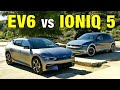Kia EV6 vs. Hyundai Ioniq 5 | Luxury Electric SUV Comparison Test | Price, Range, Interior &amp; More