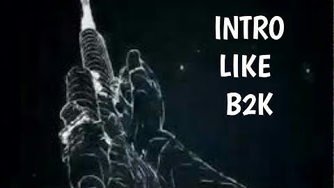 How to make intro like B2K Born 2 kill jaisa intro kaise banaye #gaming intro