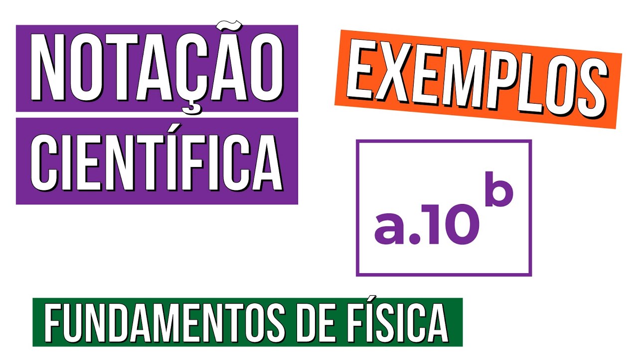 Resumo com Simulado de notação científica - É matemática Enem