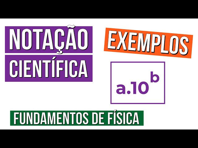 Resumo com Simulado de notação científica - É matemática Enem