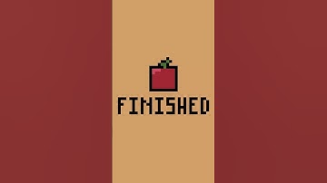 Pixelart apple - timelapse