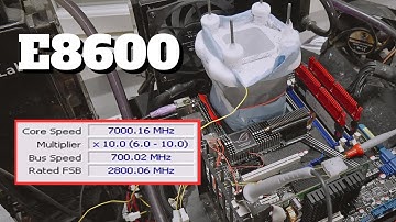 I Saw an E8600 at 7GHz - Crazy Overclocking Results!