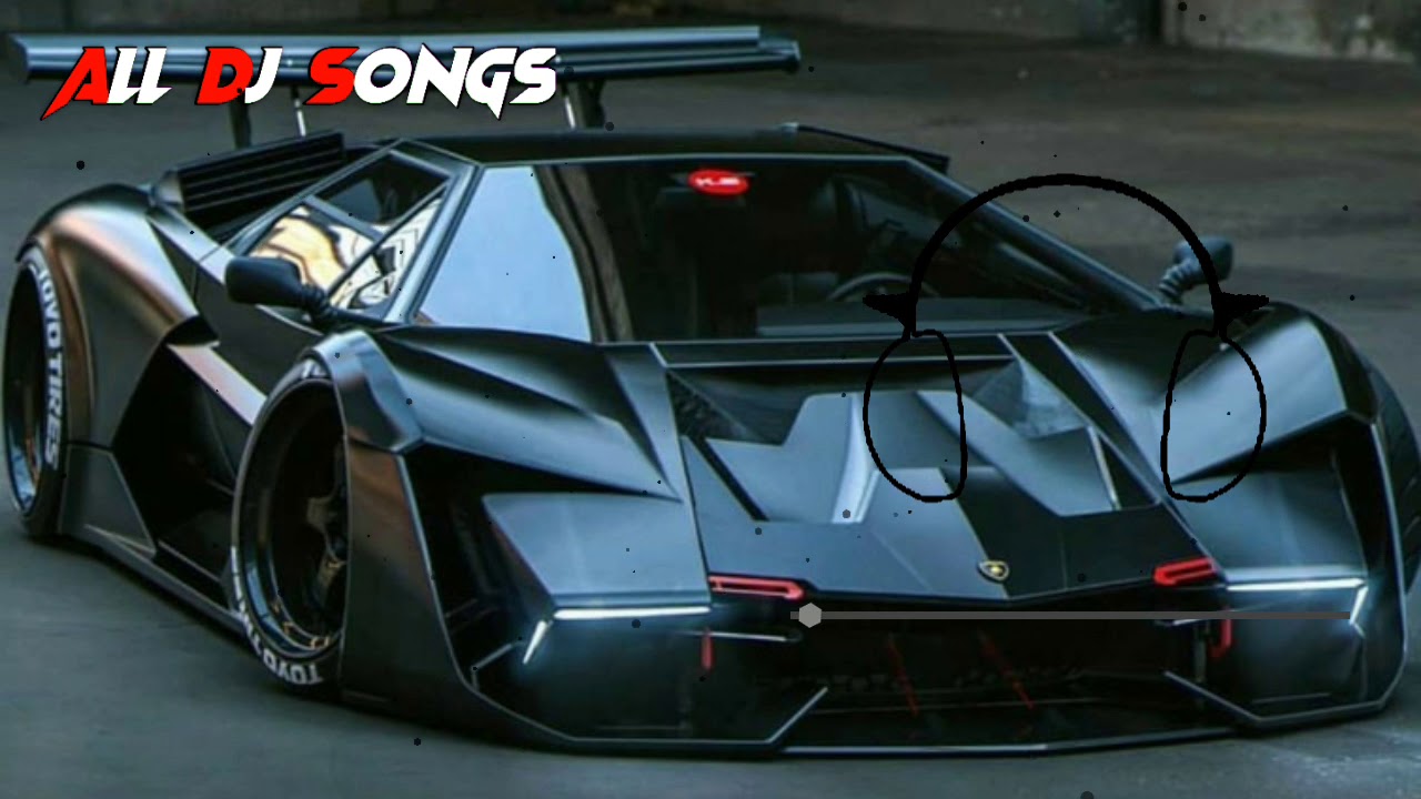 Синий lamborghini remix
