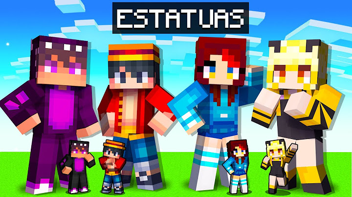 Batalla de ESTATUAS DE PAREJAS en Minecraft 😍💖