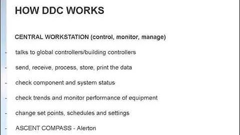 How ddc works: HVAC Furnace direct digital control