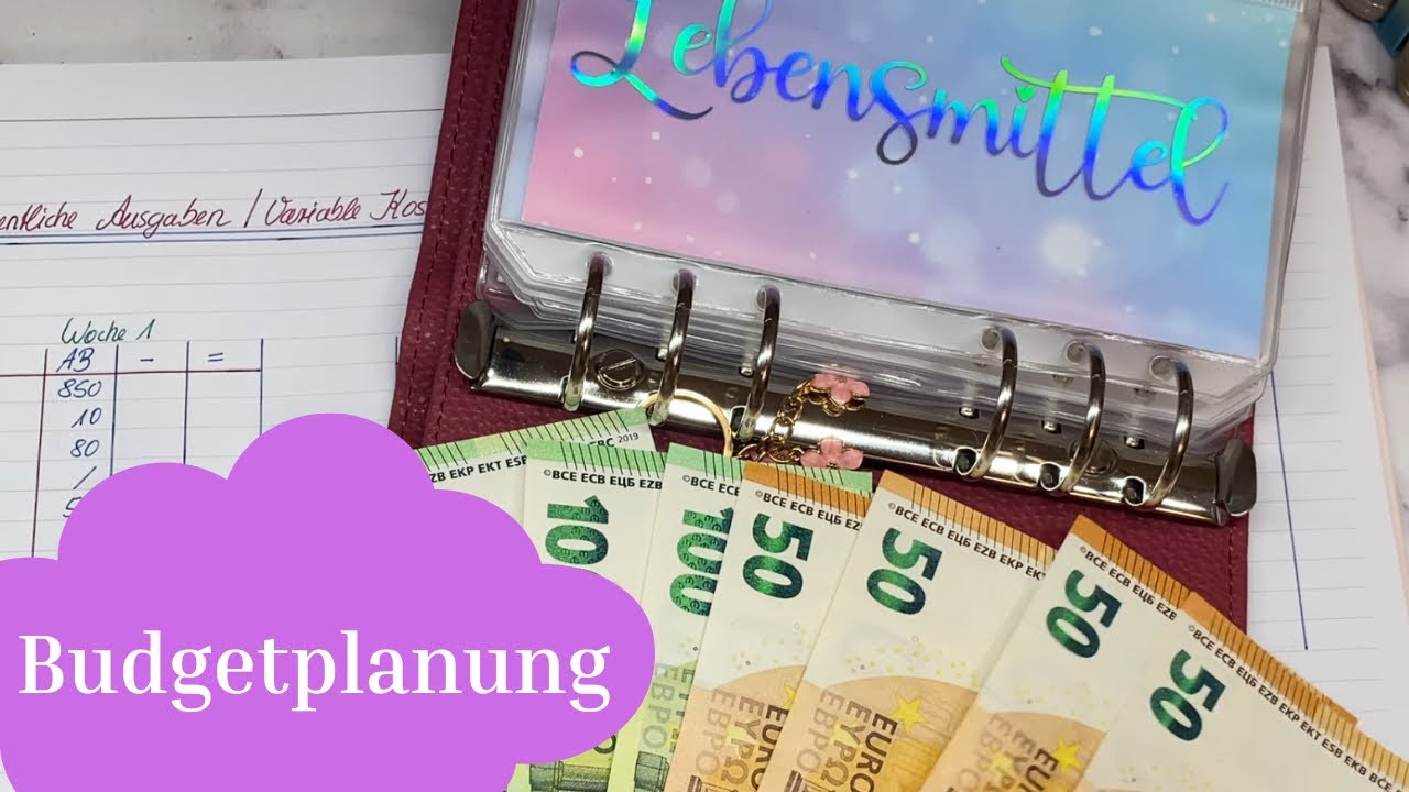 🌸 Budgetplanung und Cashstuffing | Februar 2026 | 🌸 Neues Gewinnspiel und Gewinn-Auslosung | Sparen