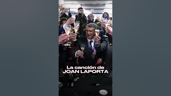 Joan Laporta LA CANCIÓN | Destripando el fútbol | El presidente del Barça - Estracto 1 #parati