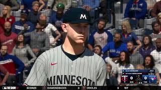 MLB The Show 24 Gameplay: Minnesota Twins vs Toronto Blue Jays - (PS5) [4K60FPS]