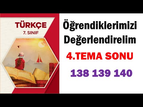 7.Sınıf Türkçe Ders