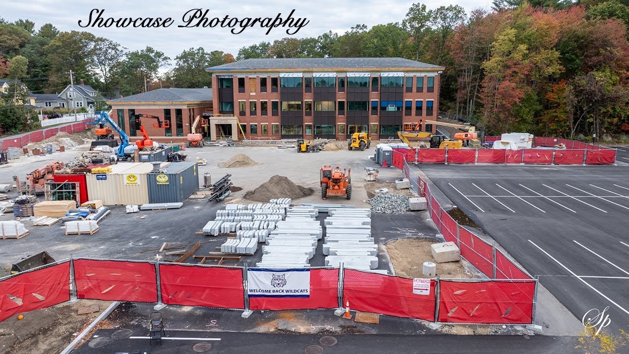 Wilmington Town Hall and School Administration Building, October 25, 2025