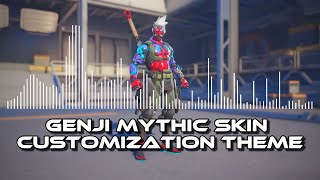 Overwatch 2 | Genji Cyber Demon Mythic Skin - Customization Theme [High Quality]