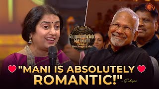 Suhasini on How Mani Rathnam Expresses His Love! | Ponniyin Selvan 2 Audio Launch | Sun TV screenshot 2
