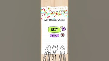 Brain Test Tricky Puzzles level 68 Walkthrough #NovemacGaming #shorts