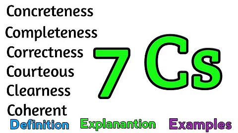 7Cs of communication | Communication of 7cs | Seven Cs of communication | Communication principles