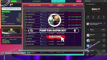 Mastering Solana Sniper Bot | Pump Fun Sniper Bot Full Walkthrough + Real Demo