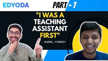 How did you become instructor at EdYoda ft Kunal Pandey 7 | EdYoda Alumni Talks with Rishabh