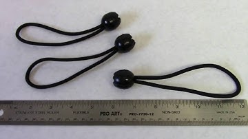 Bungee Ball Attachment Straps:  barrier netting installation products, Gourock.com