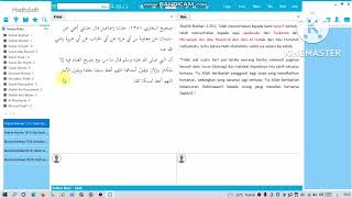 Tutorial mencari Sanad, Matan dan Rawi Hadis dengan Aplikasi HadisSoft screenshot 3