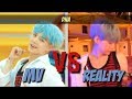 BTS MV Vs. REALITY || DNA