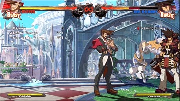 GGXrd1.1- Slayer CH 6P Corner Combos
