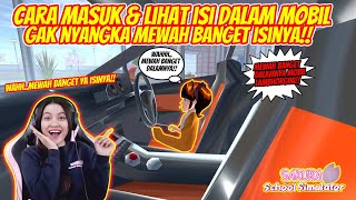 CARA/TUTORIAL BISA MASUK KE DALAM MOBIL & MELIHAT ISI DALAMNYA!! SAKURA SCHOOL SIMULATOR - PART 289