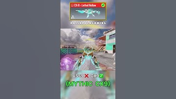 MYTHIC CX9 in DIAMOND CAMO in COD mobile | COD mobile#shorts  #codmobile