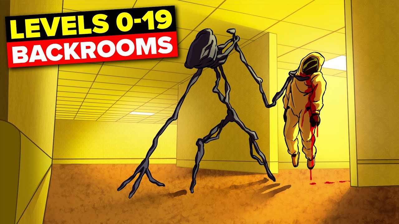 The Backrooms - Levels 0-9 - Entering The Backrooms (Compilation