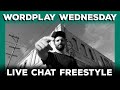 Harry Mack Live Chat Freestyle | Wordplay Wednesday #84
