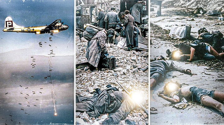 Brutalna sudbina Nemaca nakon bombardovanja saveznika