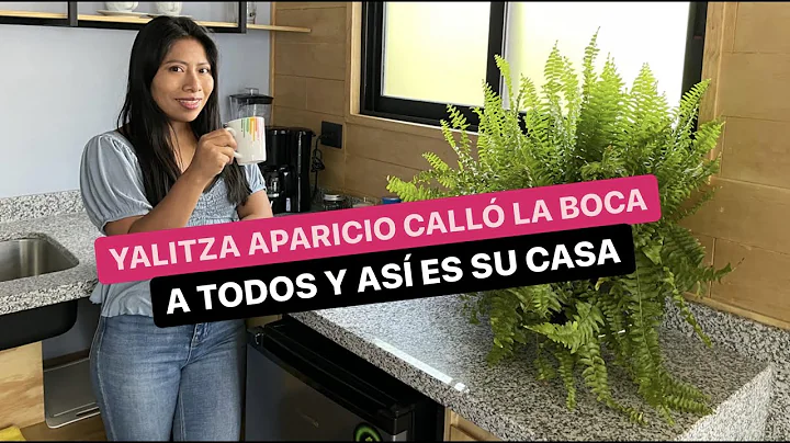 Yalitza Aparicio tap a todos la boca y as es su casa