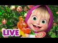 🔴 LIVE! Masha e Orso 👱‍♀️🐻 La mia dolce vita 🍦🍭 Cartoni animati per bambini