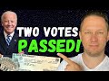 SENATE PASSES TWO VOTES!!! Fourth Stimulus Check Update Today 2021 & Daily News