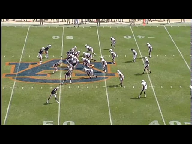 2010 All-22 game film of Cam Newton and the Auburn Tiger Offense under OC Gus Malzahn vs the ULM Defense.