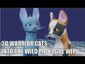 3D Warrior Cats || Into The Wild Prologue WIP #1