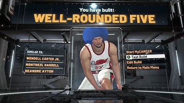 HOW to MAKE the BEST WELL-ROUNDED FIVE in NBA 2K20