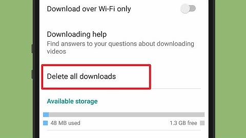 How To Delete Downloads In Android