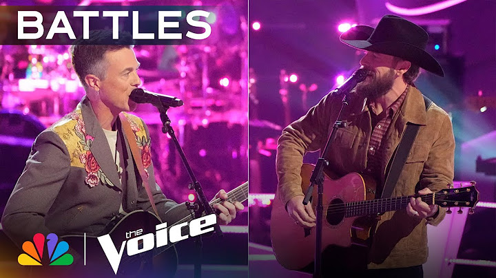 Jake Tankersley and Brad Sample Are the Perfect Duo Singing "Stuck On You" | The Voice Battles | NBC