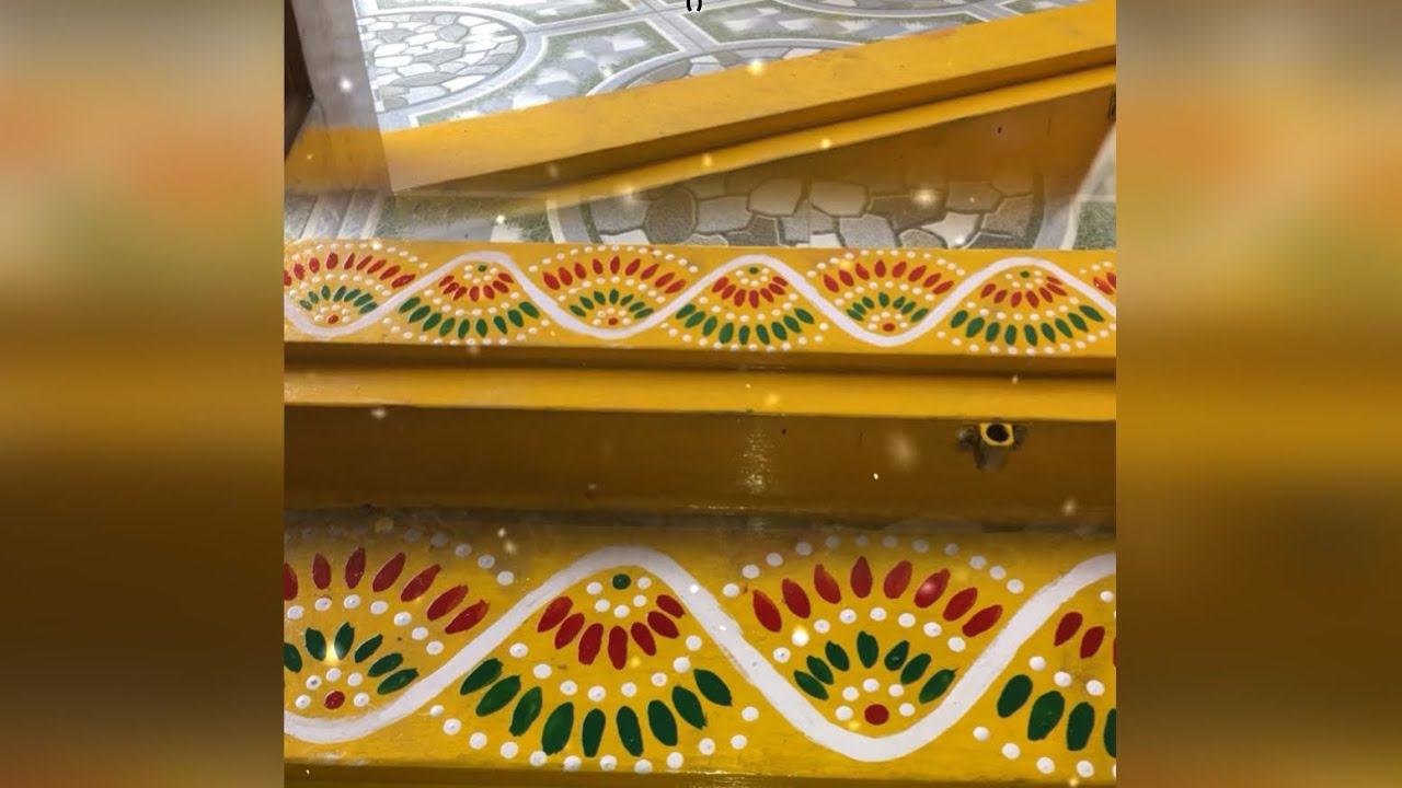 మన ఇంటి గడప ముగ్గు ఎలా వేసానో చూద్దాం రండి! | gadapa muggu designs | @AyushraChristie