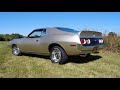 1973 American Motors AMC Javelin 401 CI Engine 4 Speed Silver &amp; Ride My Car Story with Lou Costabile