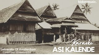 Karaoke Lagu Asi Kalende