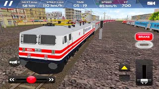 Indian Train Simulator 2018 - Free - #6 Best Android iOS GamePlay Video | Rajdhani Express Game 2020 screenshot 4